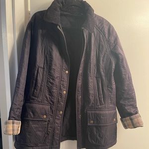 Navy Blue Barbour Jacket US 10
